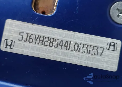 2004 Honda Element Ex z USA, uszkodzony, nr VIN 5J6YH28544L023237